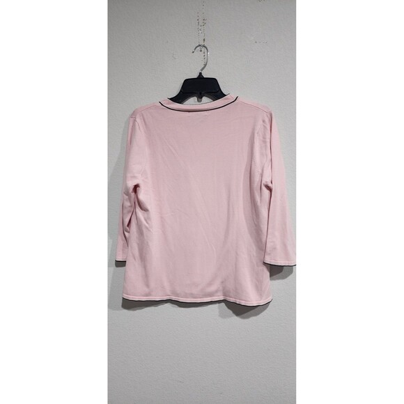 SML Design Women's Shell Cardigan Set size L Silk Pink - Picture 4 of 13